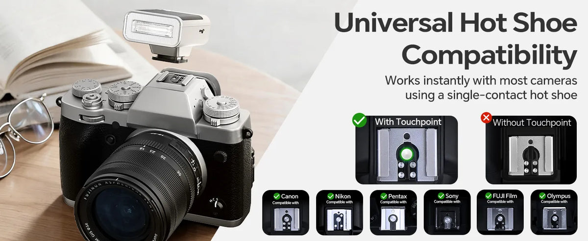 Photoolex PHOTOOLEX G02 Mini Speedlite | Pocket Camera Flash – Photoolex