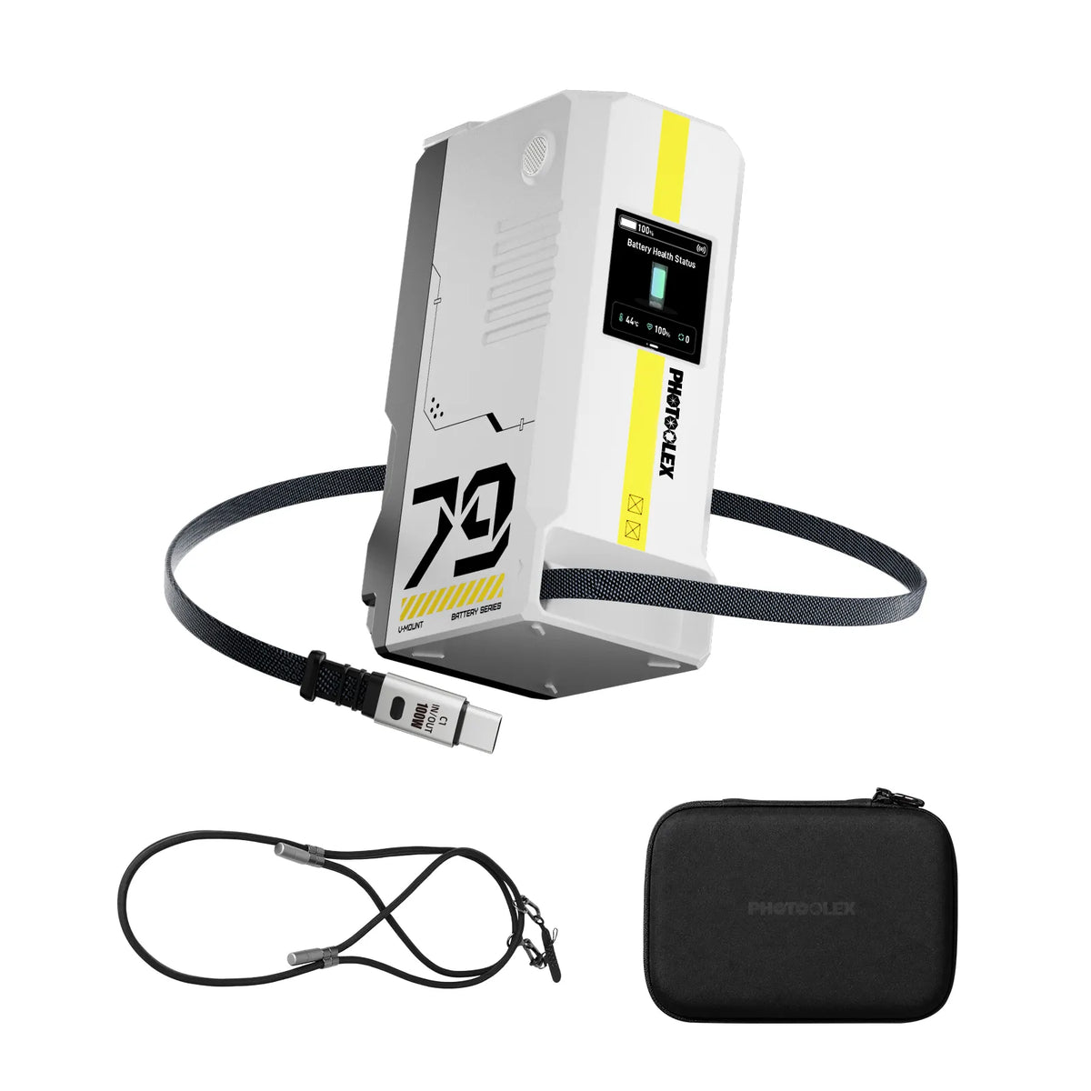 Photoolex VB79 V-Mount Battery Power Bank