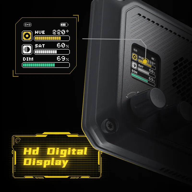 PHOTOOLEX Matrix 7 -7''Panel Light RGB